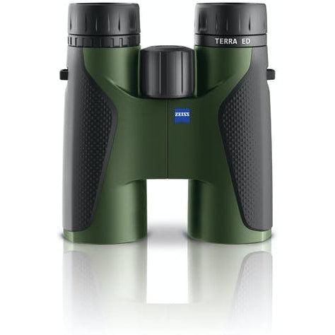 Zeiss Terra ED 10x42 Black/green Binocular - Jacobs Digital